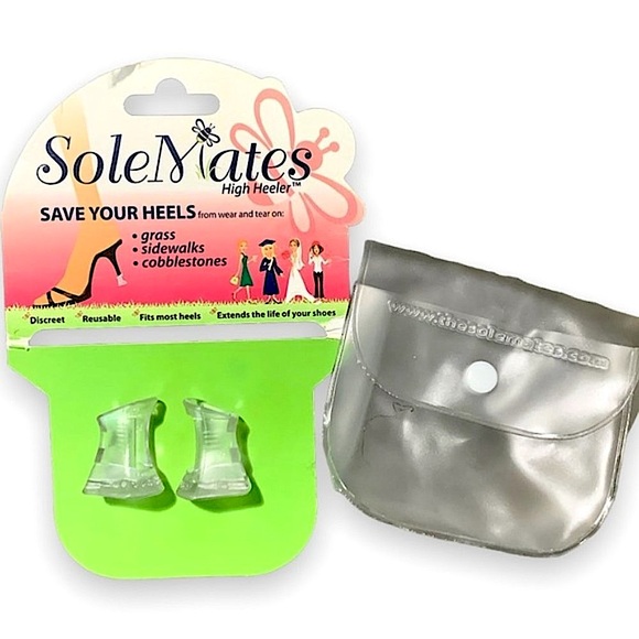 NWT SoleMates High Heel Protectors + Stiletto Protectors NWT - Picture 2 of 13